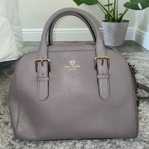 Medium Grey Kate Spade Purse